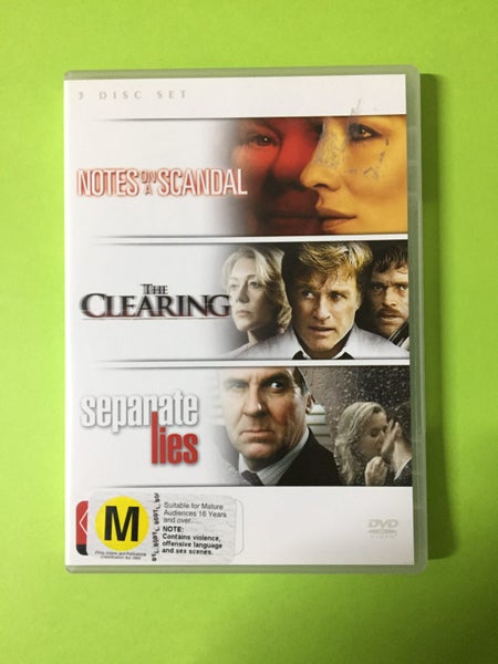 Notes On A Scandal / The Clearing / Separate Lies64621297219842110