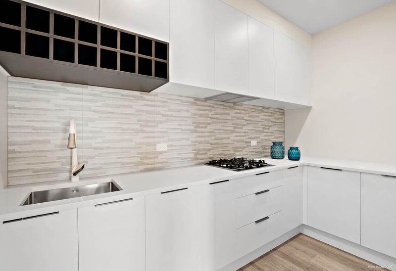 Wall Tile - Stripe Black and White Matt 300x600mm Carousel 1