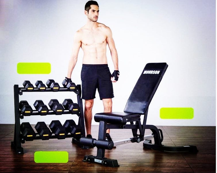 Dumbbells Rack 95cm Carousel 5