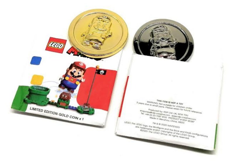 LEGO Super Mario Coins Gold & Silver Carousel 3