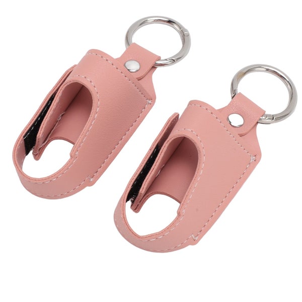 asthma inhaler holder 2pcs Asthma Inhaler Holder Portable Storage Protective PU Carousel 1
