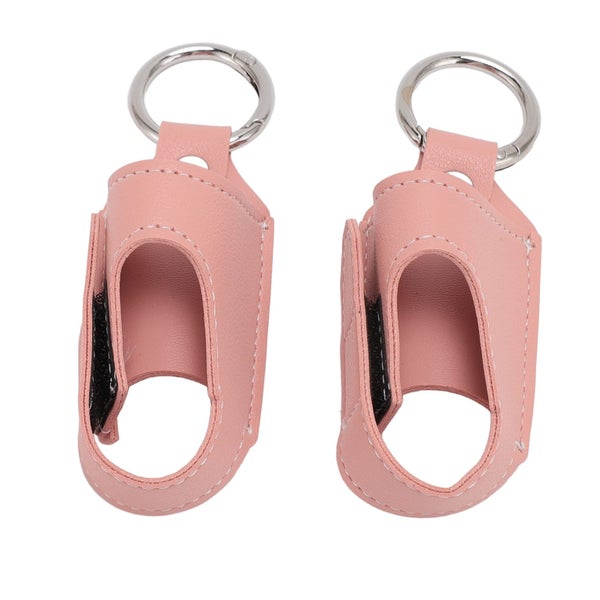 asthma inhaler holder 2pcs Asthma Inhaler Holder Portable Storage Protective PU Carousel 2