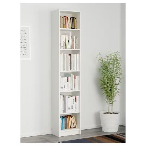 IKEA BILLY Bookcase, White 40X28X202 Carousel 2