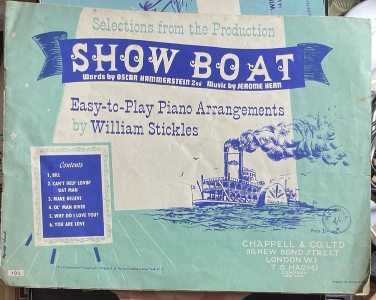 Selections from the Production Show Boat by William Stickles Carousel 1