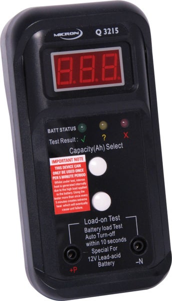 Lead Acid 12V Battery Tester Carousel 1