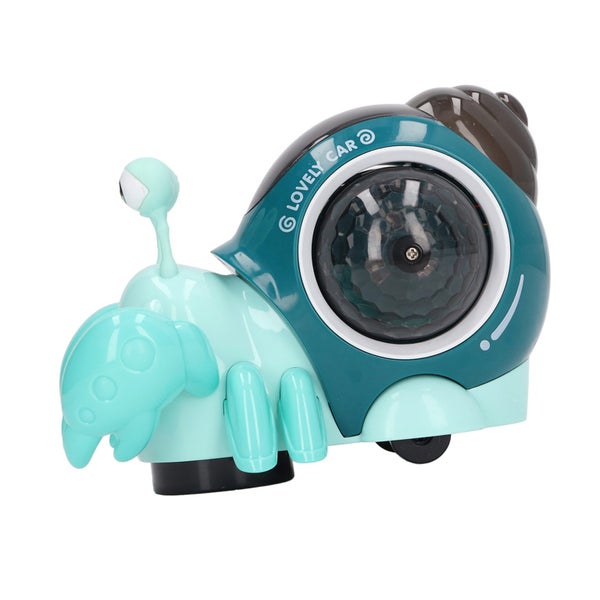 crawling snail baby toy tummy time snail toy toddler electric snail toy moving Carousel 1