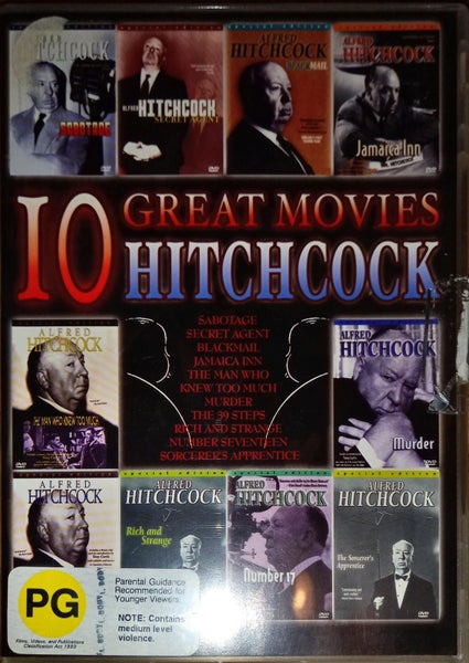 10 Great Movies - Hitchcock Carousel 1