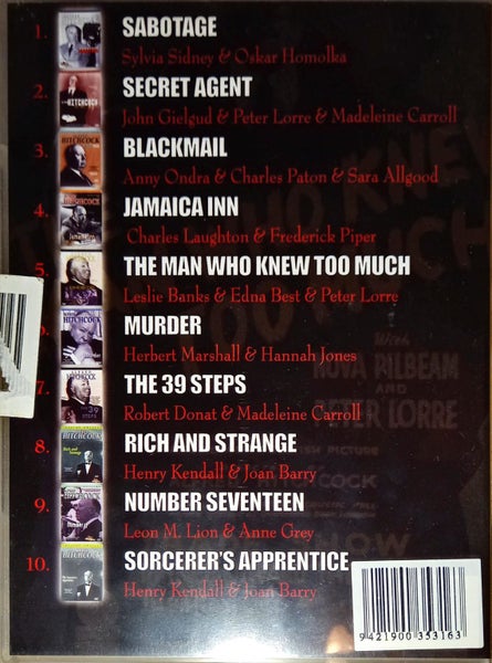 10 Great Movies - Hitchcock Carousel 2