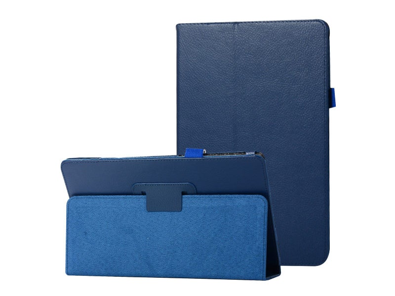 Samsung Galaxy Tab A8 10.5 (2021) Leather Case, Dark Blue Carousel 1