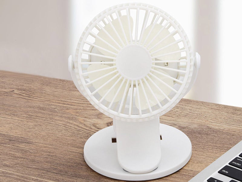 360 Degree Rotation Portable Desk Clip-on Fans Carousel 8