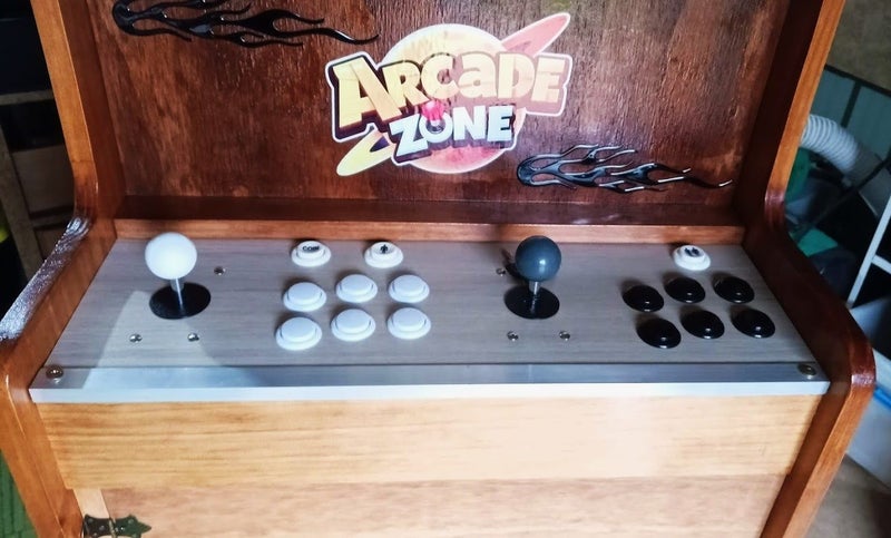 Upright 2 player Arcade Machine Carousel 2