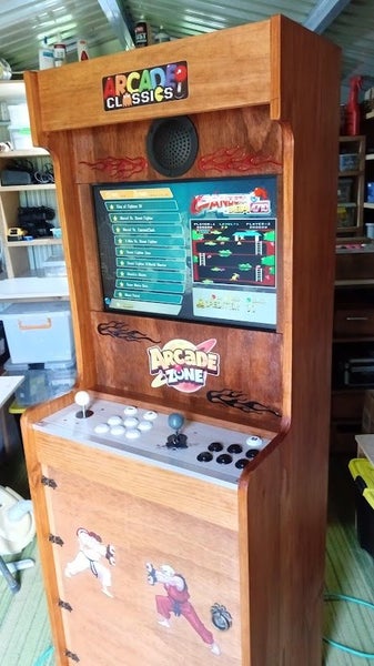 Upright 2 player Arcade Machine Carousel 1