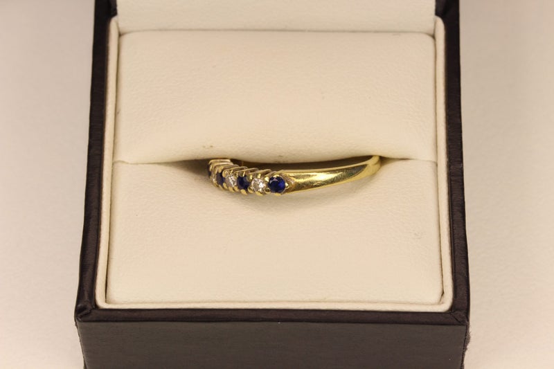 18ct Topaz & Diamond ring Carousel 2