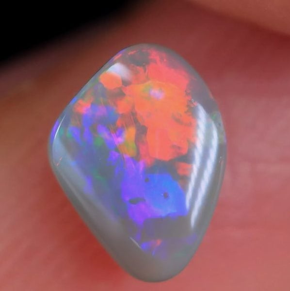 0.78CT AUSTRALIAN 100% NATURAL LIGHTNING RIDGE BLACK OPAL Carousel 1