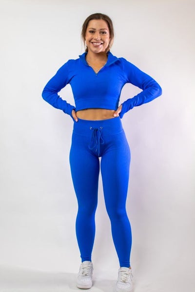 NZ Muscle Active Ribbed Long Sleeve Top Carousel 1
