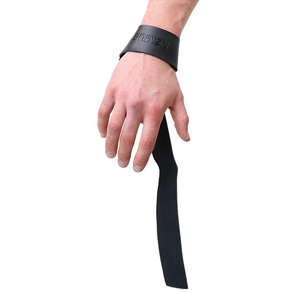 NZ Muscle Leather Lifting Straps Single Loop Carousel 2