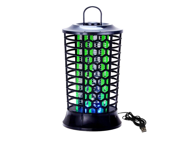 USB Powered Electric LED Mosquito Killer Lamp Mosquito Catcher Green Carousel 1