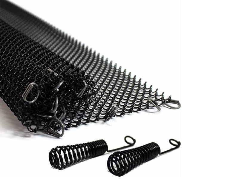2Pcs 61x45.7cm Folding Mesh Fireplace Screen Stainless Steel Fire Spark Guard Carousel 6