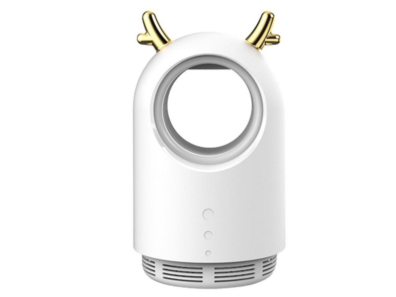 USB Electric Mosquito Killer Lamp Mosquito Zapper Trap White Carousel 1