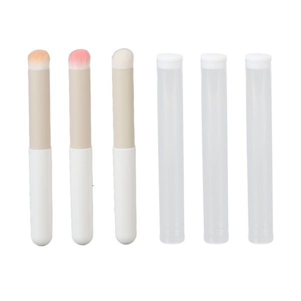 makeup blending brush lipstck applicator tool 3pcs Lip Brush Lipstck Makeup Carousel 8