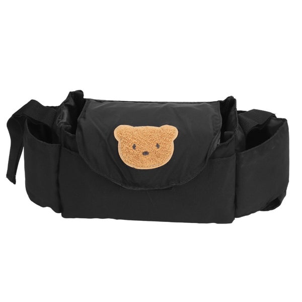 stroller accessory bag Stroller Cup Holder Bag Large Storage Space Portable Carousel 2