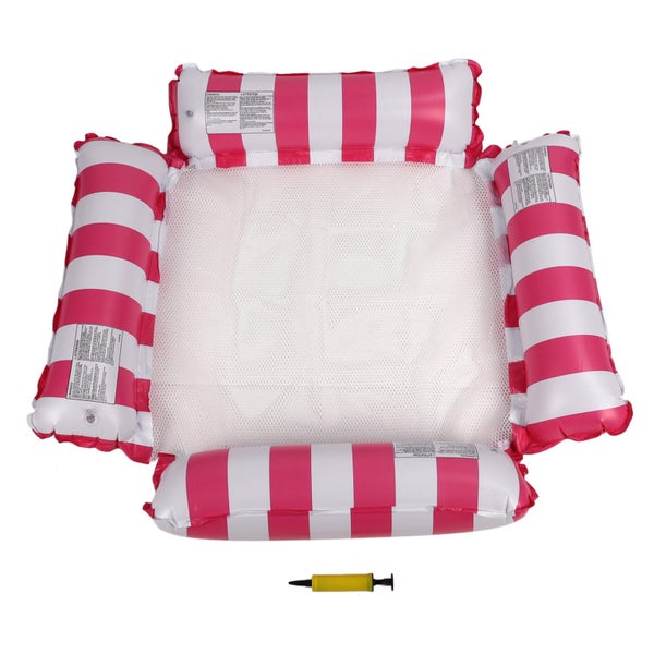 floating hammock inflatable water float Inflatable Mesh Hammock Foldable Pool Carousel 8
