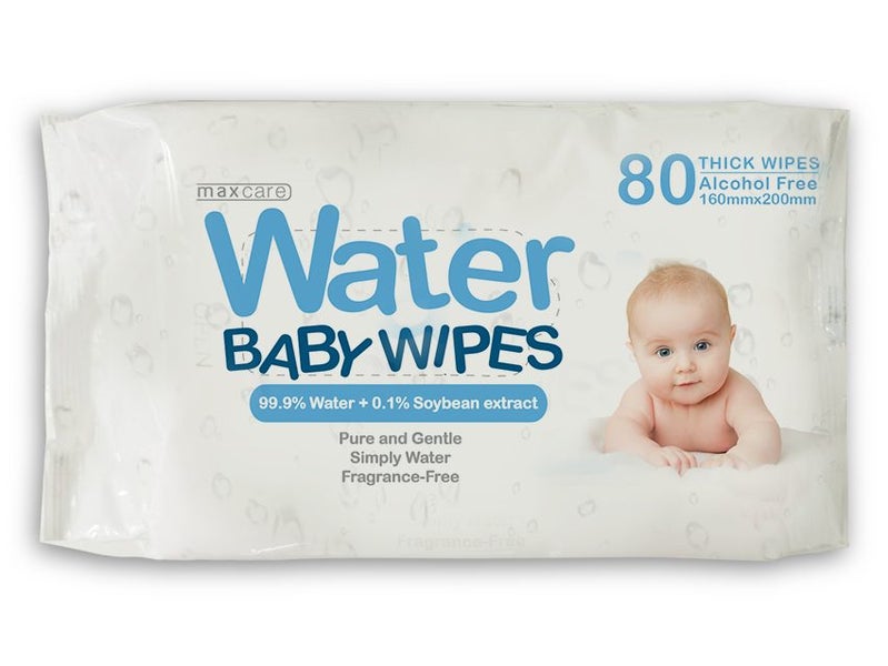 Maxcare Water Baby Wipes 80’s Carousel 1
