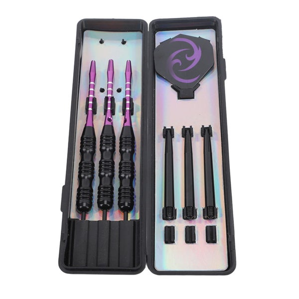 tip dart set portable dart set Dart Set Professional Iron Aluminum Knurled Carousel 8