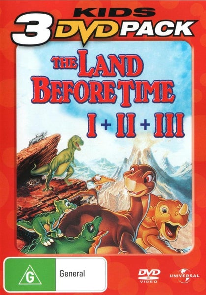 THE LAND BEFORE TIME I + II + III (3DVD) Carousel 1