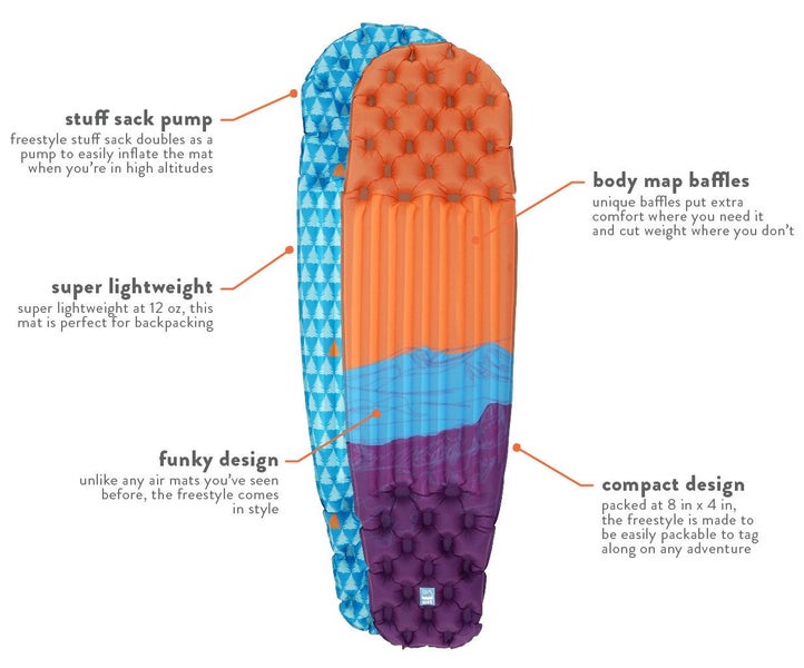 Freestyle Lightweight Sack Pump Short Mattress Carousel 2