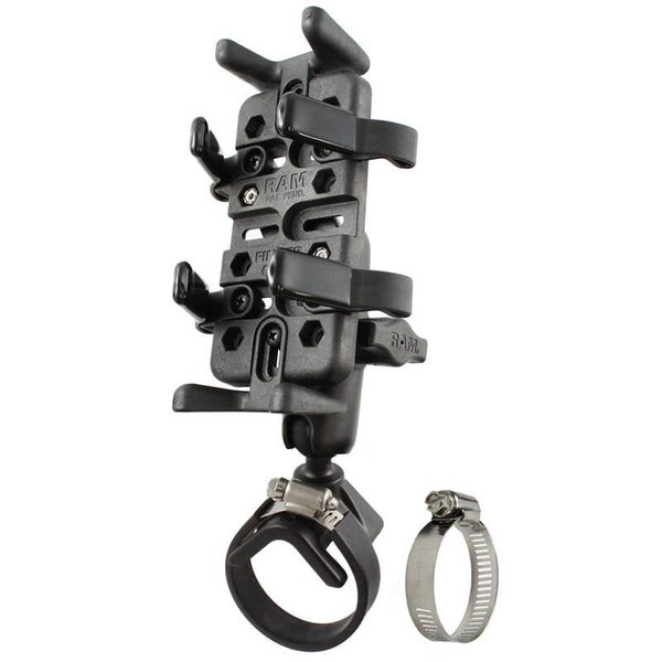 RAM Finger Grip - Universal Phone / Radio Cradle with Strap Hose Clamp Base Carousel 2