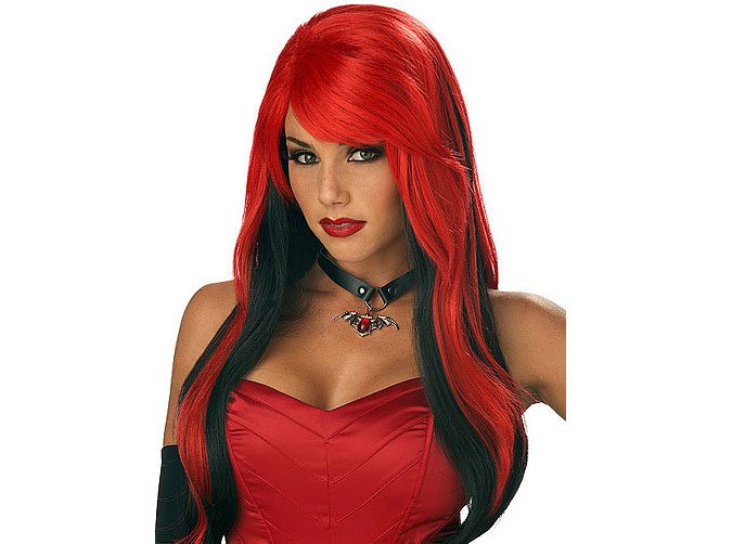 Red Volume Long Adult Wig Carousel 1