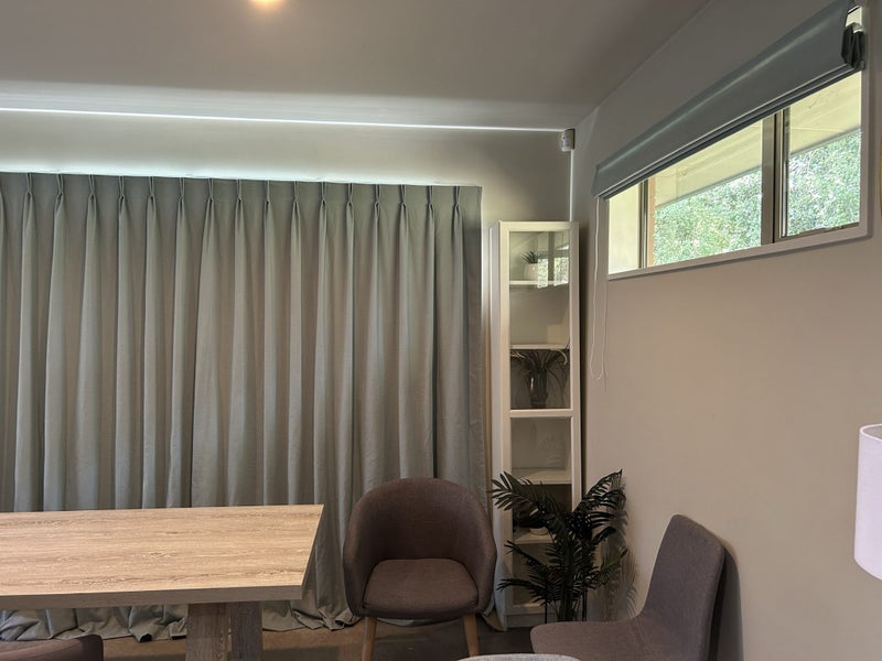 A curtain in “ Sea Breeze “ . Width 3 m. Carousel 1