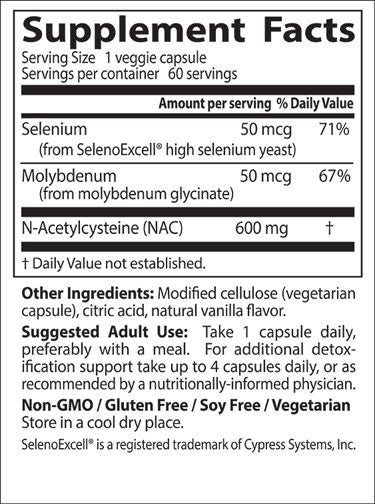 Doctor's Best NAC Detox Regulators 60 Capsules - N-Acetyl Cysteine Carousel 3