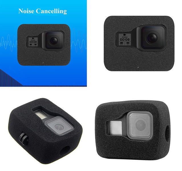 GoPro Hero8 Windproof Black Sponge Carousel 1