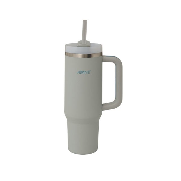 HydroQuench Insulated Tumbler with Two Lids, 1L - Grey Mist Carousel 1