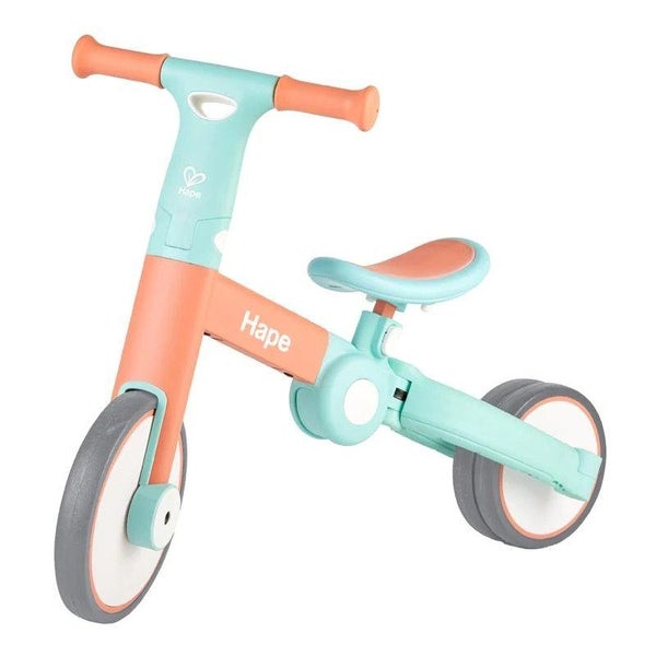 Hape: Transforming Rider - Pink / Turquoise Carousel 1