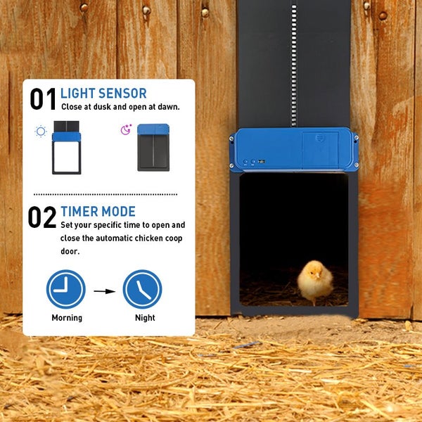 Automatic Chicken Door Coop Time Mode 2038702 Carousel 1