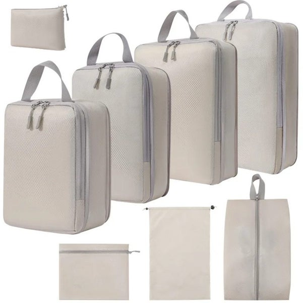 Compression Travel Packing Cubes Luggage Bags E0517BG8 Carousel 1