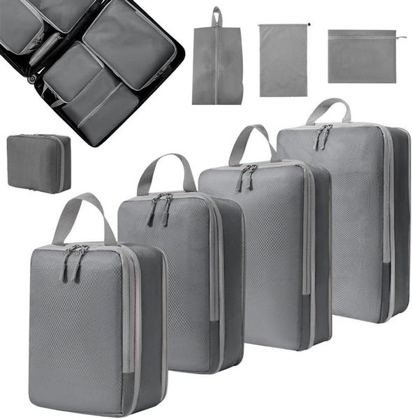 Compression Travel Packing Cubes Luggage Bags E0517DG8 Carousel 2