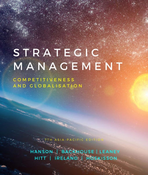 Strategic Management: Competitiveness and Globalisation by Dallas Hanson - Paper Carousel 1