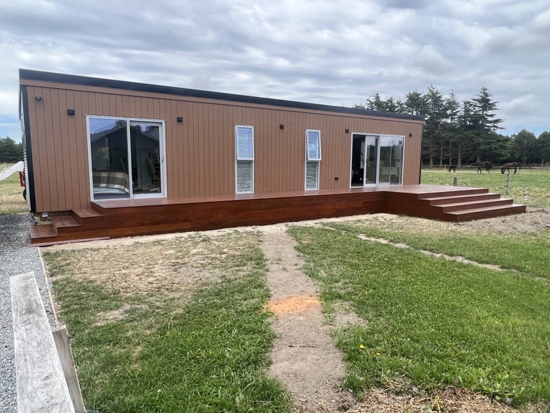 15 x 4 Portable building / Sleepout with Kitchen and Bathroom Carousel 2