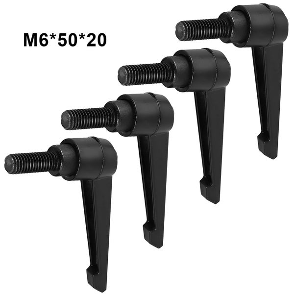 4pcs L-shaped Quick Locking Wrench Set Black Fixing Machinery Carousel 1