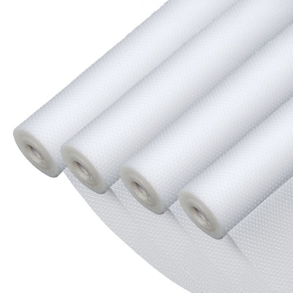 SOGA 4X 45x500cm Transparent Kitchen Drawer Cabinet Multi Use Liner Non Slip Mat Carousel 1