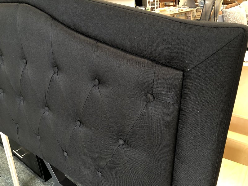 Monako King Headboard Black $199 Carousel 2