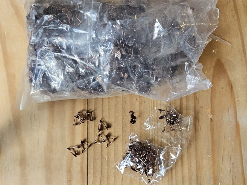 COPPER CLASP FOR PENDANTS - APPROX 20 PER PACKET Carousel 1