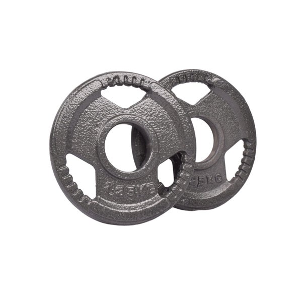 Weights/Plates 1.25kg x 2 Olympic Size 50mm NEW Carousel 1