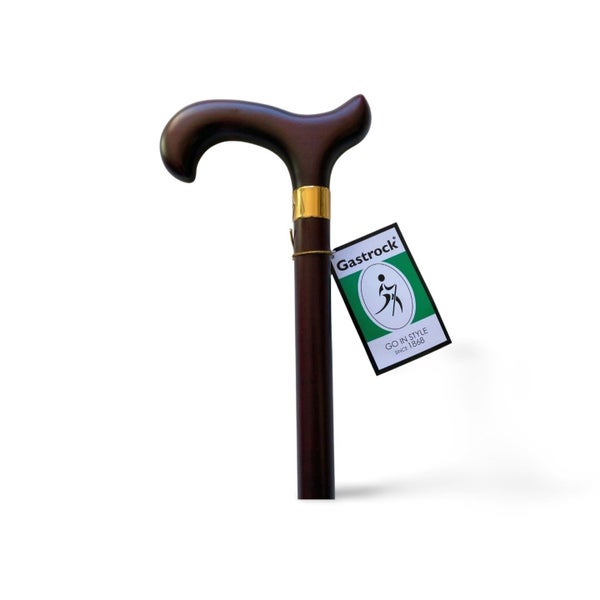 Birch Cane with Brass Collar - Handcrafted Natural Wood Walking Stick Carousel 1