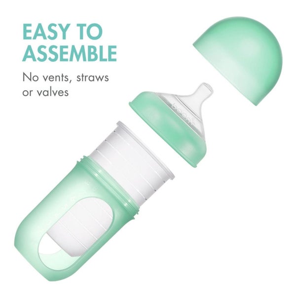 Nursh 240ml Anti Collic Baby Bottles 3 pack-Multi62934714317185111