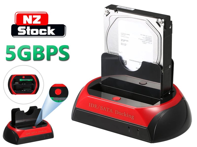 New Dual SATA Docking Station - All in One on Afterpay Carousel 1